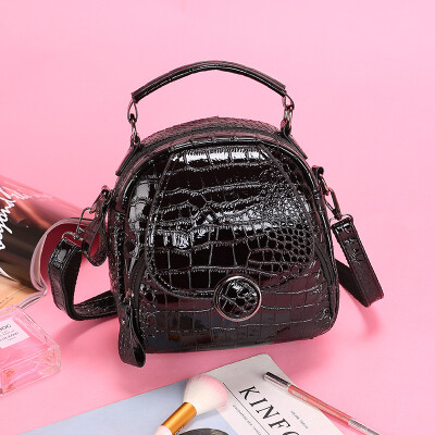 

Bags handbags new wave Korean version of the wild fashion crocodile pattern Messenger bag shoulder bag handbag