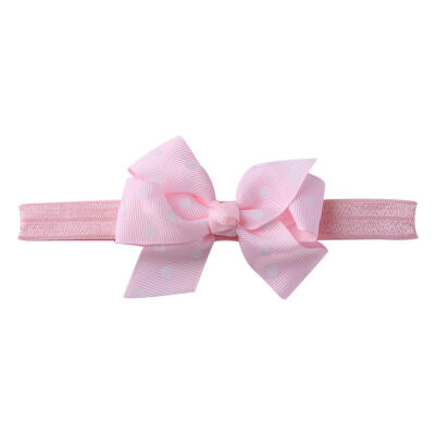 

Cute Baby Headbands Headwear Girls Bow Knot Elastic Hairband Infant Gift