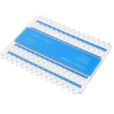 

Greensen 60Pcs Nail Color Cards Gel Polish Display Swatches Manicure Tips Palette Tool