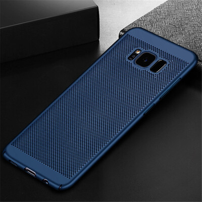 

Goowiiz Phone Case For Samsung Galaxy S7S7 EdgeS6S6 EdgeS6 Edge Plus Full Protection Slim Hard PC Breathable Grid Back Cover