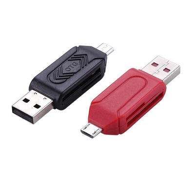 

2 in 1 Multi-Function USB20 OTG Card Reader TFSD Card Reader Adapter