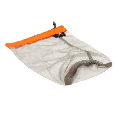 

Ultralight Drawstring Mesh Stuff Sack Storage Bag for Tavelling Camping Sports LargeMediumSmall Size