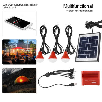 

Greensen 4W Solar Panels USB Rechargeable Portable Battery 37V Solar Energy