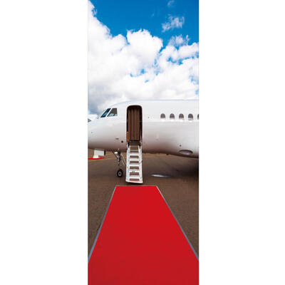 

2pcsset Creative 3D PVC Self-adhesive Waterproof Door Stickers Wall Decal