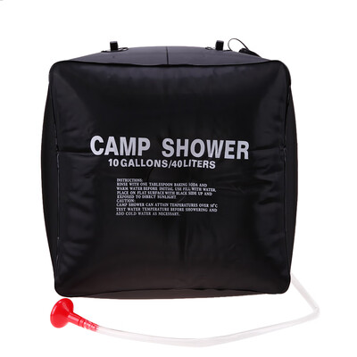 

40L Foldable Water Bag PVC Shower Bag Solar Energy Heated Outdoor