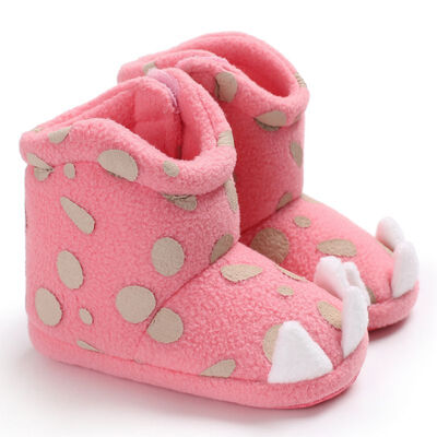 

Baby Girl Boots Weixinbuy Brand Newborn Infant Shoes Dots Monster Claw Shaped Bebe Zapatos Winter Warm booties