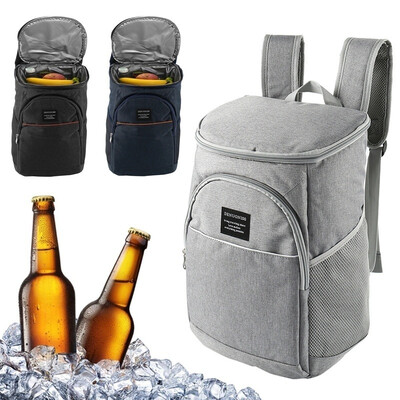 

20L Insulated Cooling Backpack Picnic Camping Lunch Bag Rucksack Beach Ice Cooler Bag