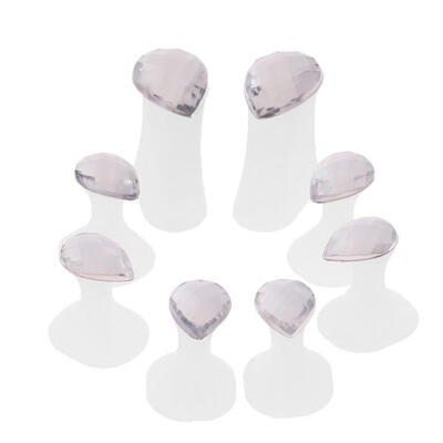

8pcsset Silicone Toe Separators Spacers Home Salon Manicure Pedicure Tool