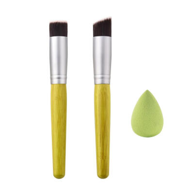 

Pro Makeup Brushes Sponge Puff Egg Kit Face Foundation Powder Blender Tools