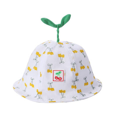 

Baby Basin Cap Summer Soft Cotton Cute Caps Sun Hat Palace Cap for Girls