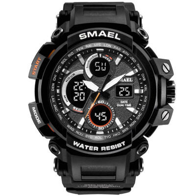 

SMAEL 1708B Sport Watches Men Watch Waterproof LED Digital Watch Male Clock