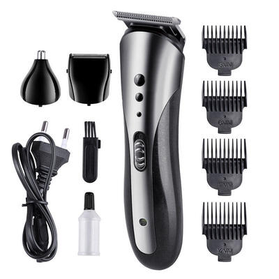 

Coolplays Kemei KM 1407 Razor Hair Clipper Nose 3 In 1 Hairdressing Tool - EU Plug