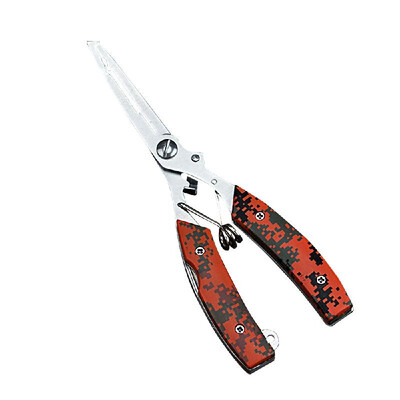 

Multi-purpose Stainless Steel Pliers Scissors Line Cutter Camouflage Fishing Pliers Lure Hook Remover Tackle Tool Fishing Accessor
