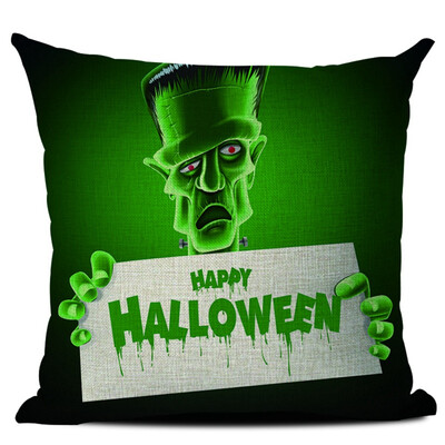 

Halloween Multi Designs Decorative Throw Pillow Cover Square Pillow Case With Zipper for Home Bar Halloween Hot Selling Supplies