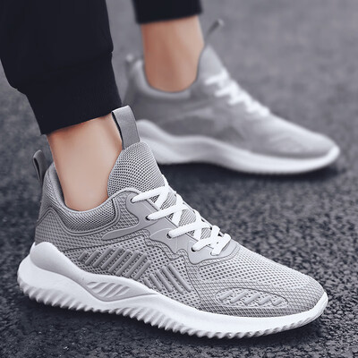 

Mens shoes breathable mesh shoes wild casual shoes running shoes mens mesh shoes Korean version of the trend of the network red sports shoes men