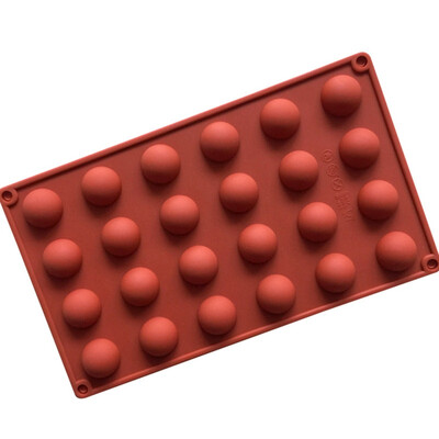 

61524 Holes Hemisphere Shape Silicone Chocolate Candy Mold Food Grade Baking Accessories Bakeware Kitchen Gadgets