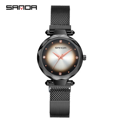 

2019 New Fashion Women Watches Luxury Brand Purple Female Wristwatch Starry Sky Magnet Ladies Clock relogio feminino Wife Gift