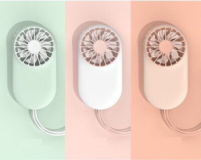 

Kiirie Built-in Rechargeable Portable Handy Mini Fan with 2 Speeds Can Be Selected Suitable for outdoors