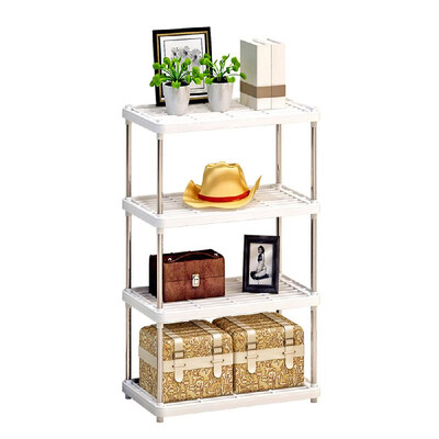 

4 Tiers Storage Rack Multifunctional Kitchen Storage Holder Shelf 4 Layers Storage Shelving Seasoner Rack