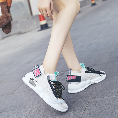 

Womens shoes summer 2019 new air-permeable net face summer running sneaker womens net red shoes tennis shoes