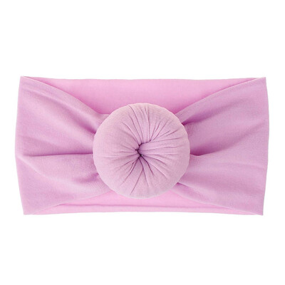 

SUNSIOM Baby Flower Wide Nylon Headband Head wraps Elastic Kids Turban Hair Accessories