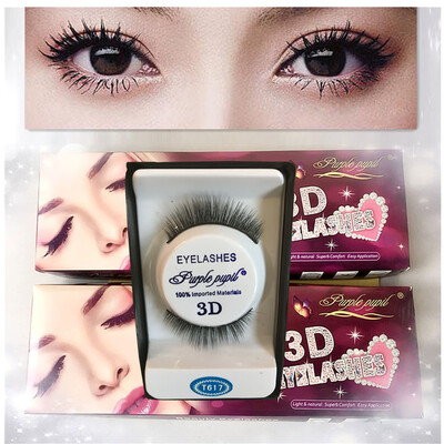 

〖Follure〗3D Soft 10 Pairs Long Makeup Cross Thick False Eyelashes Eye Lashes Nautral C
