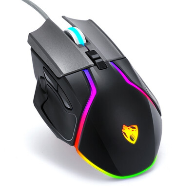 

USB Wired RGB 7-color Lighting Design Gaming Mouse Comfortable Grip Ergonomic PC Computer Mice