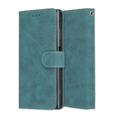 

MOONCASE Sony Xperia XA1 Plus Vintage Scrub 3 Card Case - Blue