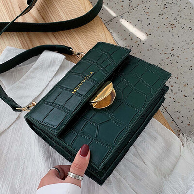 

Fashion leisure bag 2019 new Korean version of fresh womens shoulder bag 100 pieces of texture broadband oblique satchel