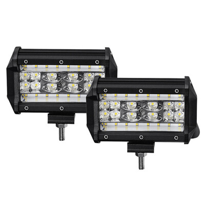 

2X 5inch 168W LED Work Light Bar Flood Spot Combo Pods Driving Off-Road Tractor