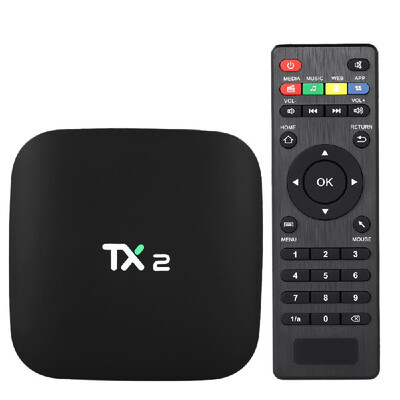 

TX2 Smart Android TV Box Android 60 Rockchip RK3229 Quad Core UHD 4K VP9 H265 Mini PC 2GB 16GB DLNA WiFi LAN HD Media Player E