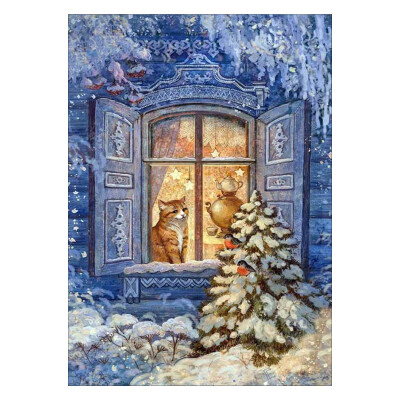 

Cartoon 5D DIY Diamond Painting Cross Stitch Kit Full Round Resin Diamond Covered Paint for Christmas Kits for Adults amd Kids