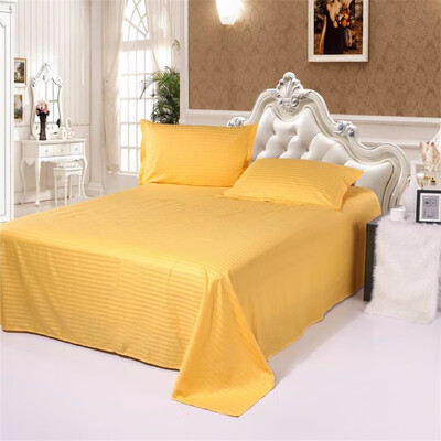

Satin 100 Cotton 1 Piece Bed Sheet Solid Pure Flat Sheet Bedding Black Bed Sheetshigh-grade Bedsheetblack White Bedclothes