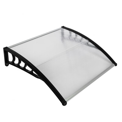 

Awning Cover HT-100 x 100 Household Application Door & Window Rain Cover Eaves Black Holder Patio Awnings