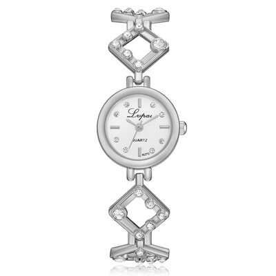 

LVPAI brand alloy Epoxy bracelet watch foreign trade explosion models womens diamond trend quartz watch
