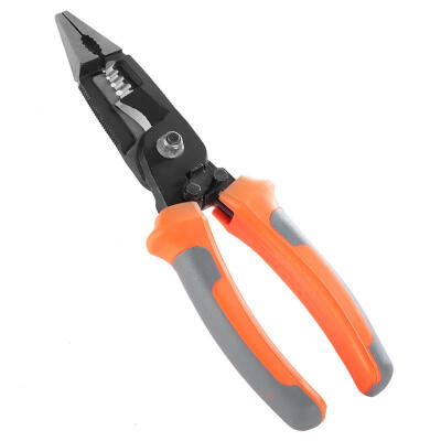 

Greensen 5-in-1 Wire Cable Stripping Electrician Needle Nose Pliers Crimping Pliers Stripping Tool