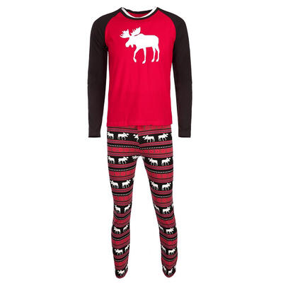 

Christmas Family Matching Clothing 2pcs Deer Printed Pajamas Set for Dad