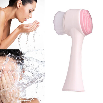 

〖Follure〗MISS ROSE Soft Cleansing Brush Facial Skin Exfoliate Care Pore Cleaner Brush