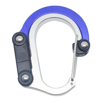 

Multifunctional Outdoor Climbing Carabiner Keychain Snap Clip Lock Buckle