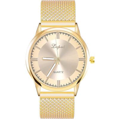 

2018 Women Fashion Watch Mesh Band Stainless Steel Analog Quartz Wristwatch Hot Sale Female Lady Silver Watches Reloj Mujer