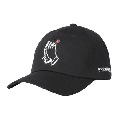 

Unisex Women Men Hat Floral Rose Embroidered Curved Brim Baseball Cap Visor Peak