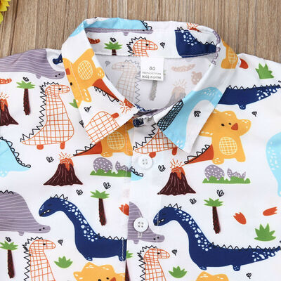 

Kids Baby Boys Summer Tops T-shirt Dinosaur Pants Shorts Outfits Clothes
