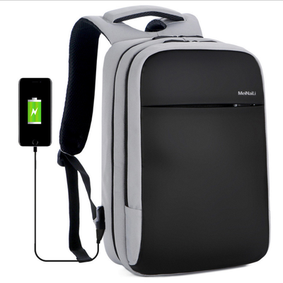 

Student Computer Shoulder Bag Male Korean Version Fashion Large Capacity USB Charging Multifunctional Travel Backpack