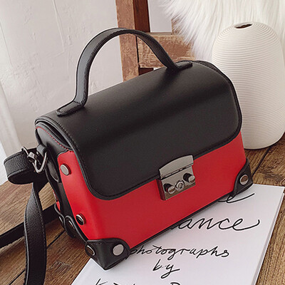 

2019 Korean style retro-style retro-style small box small box small box hand-held single-shoulder messenger bag