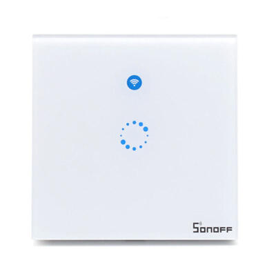 

Sonoff T1 2 Gang 1 Way Wifi Wall Switch Wireless Remote-EU Plug