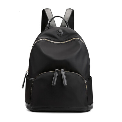 

Womens shoulder bag Korean fashion leisure nylon Oxford backpack for college students light canvas bag