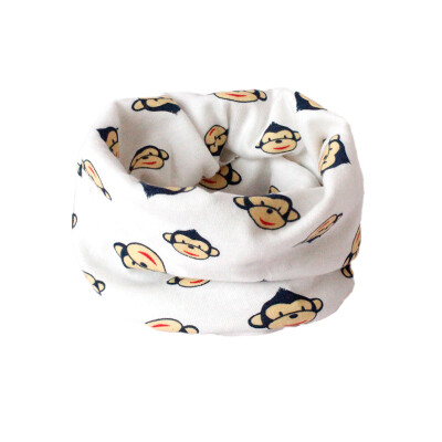 

Autumn Winter Boys Girls Baby Cute Scarf Cotton O Ring Neck Scarves