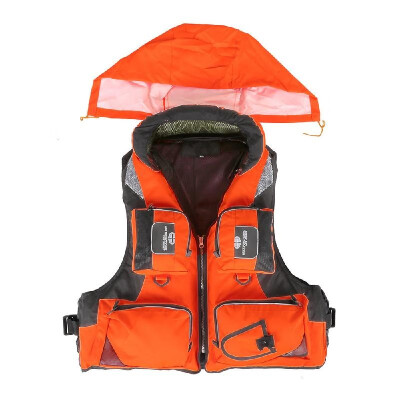 

Lixada Professional Fishing Polyester Adult Safety Life Jacket Survival Vest Swimming Boating Drifting