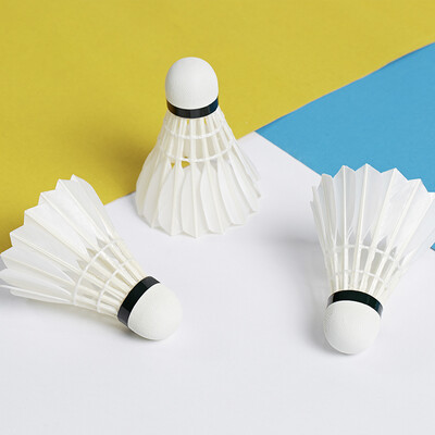 

Beijing Tokyo badminton competition resistance to duck feather ball composite cork duck full round badminton 12 pack 77 speed