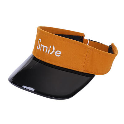 

Summer Cotton Visor Caps Children Travel Hat Baby Topless UV Protection Hat